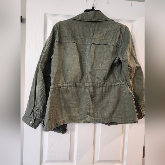 Green utility jacket - Picture 3 of 3